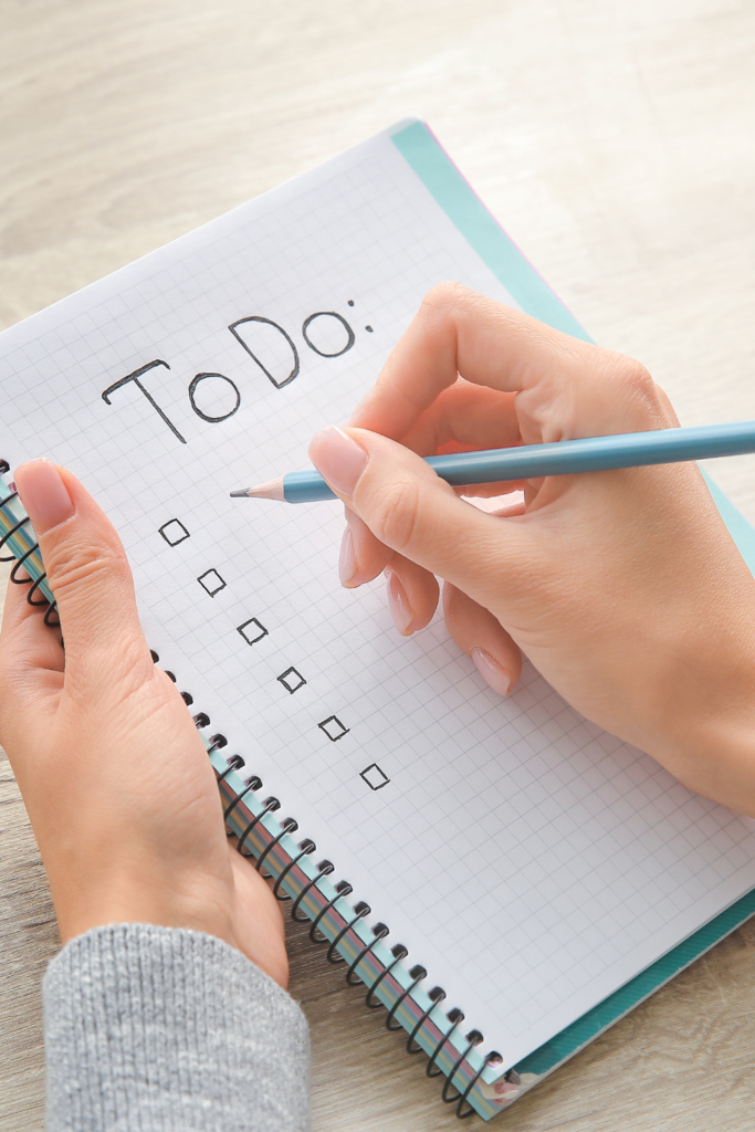 productive to do list